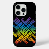 Typographic Dance (Spectrum) iPhone 5ケース Case-Mate iPhoneケース (裏面)