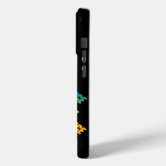 Typographic Dance (Spectrum) iPhone 5ケース Case-Mate iPhoneケース (裏面 / 左)