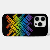 Typographic Dance (Spectrum) iPhone 5ケース Case-Mate iPhoneケース (裏面 (横))