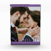 Typographic Soulmateフレームデザイン フォトブロック (正面)