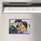 Typographic Soulmateフレームデザイン マグネット (インサイチュ (食洗機))