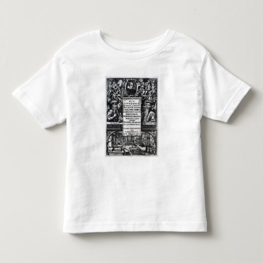 「Typographyの起源そして歴史で トドラーTシャツ (正面)