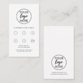 Typography Company logo  ロイヤリティカード (正面/裏面)