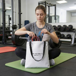 Typography funny  humor cute  fun  quote tote bag トートバッグ