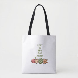 Typography funny quote cute trendy tote bags. トートバッグ