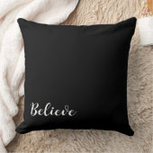  Typography quote motivational elegant  クッション (ブランケット)