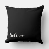  Typography quote motivational elegant  クッション (正面)