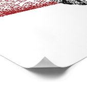 typography quote poster ポスター (角)