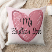 Typography  romantic elegant modern quote クッション (ブランケット)