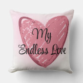 Typography  romantic elegant modern quote クッション (正面)