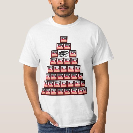 TYPOPYRAMID 003 Tシャツ (正面)