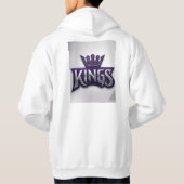 TypoTrendメンズフード付きスウェットシャツ パーカ (裏面)