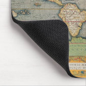 Typus Orbis Terrarumの世界の地図 マウスパッド (コーナー)