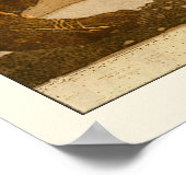 TyrとFenrir by John Bauer ポスター (角)