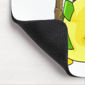 Tyrannian黄色いChombyの熟視 マウスパッド (コーナー)