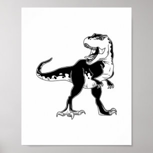 Tyrannosaur dinosaur ポスター