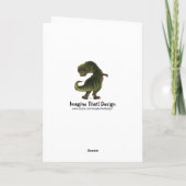 Tyrannosaurus Party Center カード (裏面)