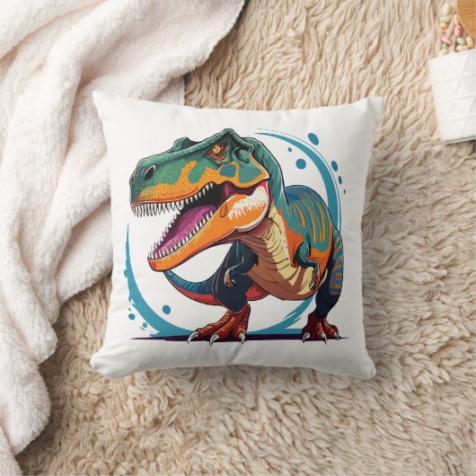 Tyrannosaurus Rex クッション (ブランケット)