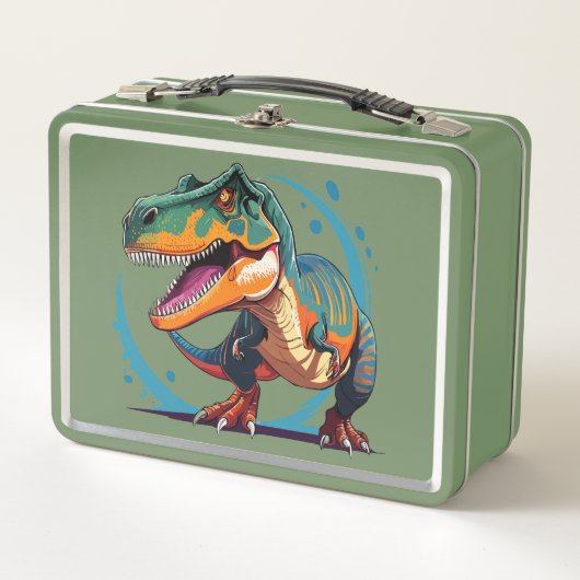 Tyrannosaurus Rex メタルランチボックス (正面)