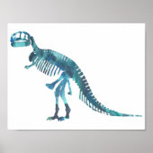 Tyrannosaurus skeleton ポスター (正面)