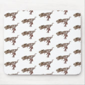 Tyrannosaurus－Trival-style design マウスパッド (正面)