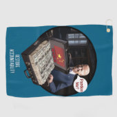 TyrantWear：私を許す？ ゴルフタオル (横)