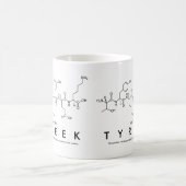 Tyreekペプチド名mug コーヒーマグカップ (中央)
