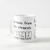 Tyrek定期的なテーブル名mug コーヒーマグカップ (正面左)