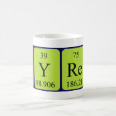 Tyrek定期的なテーブル名mug コーヒーマグカップ (中央)