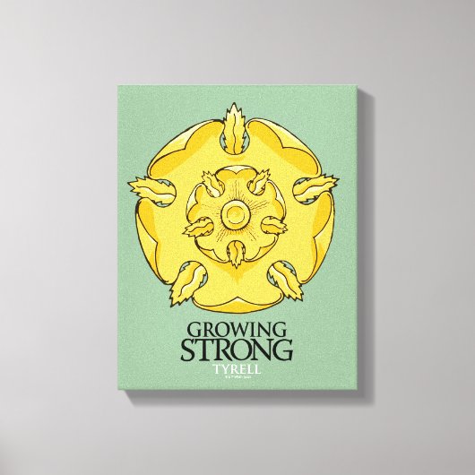 Tyrell Sigil – 強く成長 キャンバスプリント (正面)
