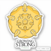 Tyrell Sigil – 強く成長 シール (正面)