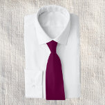 Tyrian Purple Solid Color ネクタイ<br><div class="desc">Tyrian Purple Solid Color</div>