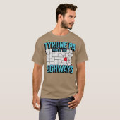Tyrone PA - Hub of the Highways Tシャツ (正面フル)
