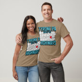 Tyrone PA - Hub of the Highways Tシャツ (ユニセックス)