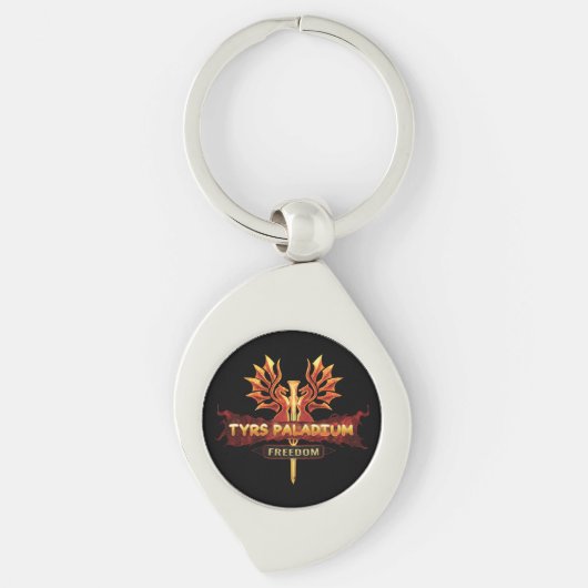Tyrs Paladium Metal Keychain キーホルダー (正面)