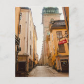Tyska Brinken, Gamla Stan, Old Town, Stockholm シーズンポストカード (正面)