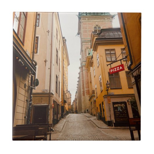 Tyska Brinken, Gamla Stan, Old Town, Stockholm タイル (正面)
