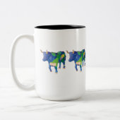 "Tyson" 15のozのマグ ツートーンマグカップ (左)