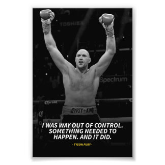 Tyson fury Photo Enlargement フォトプリント