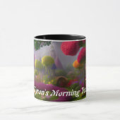 Tyson's Morning Teaカスタマイズ可パーソナライズされた能 マグカップ (中央)