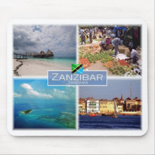 TZタンザニア – Zanzibar - マウスパッド