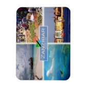 TZタンザニア – Zanzibar - マグネット (縦)