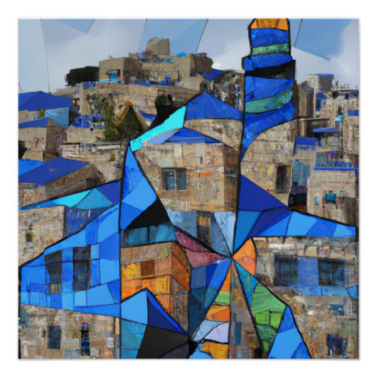 Tzfat ポスター (正面)