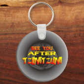 Tzimtzum キーホルダー (正面)