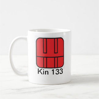 Tzolkin Caminhante do Ceu Vermelho Kin 133 コーヒーマグカップ
