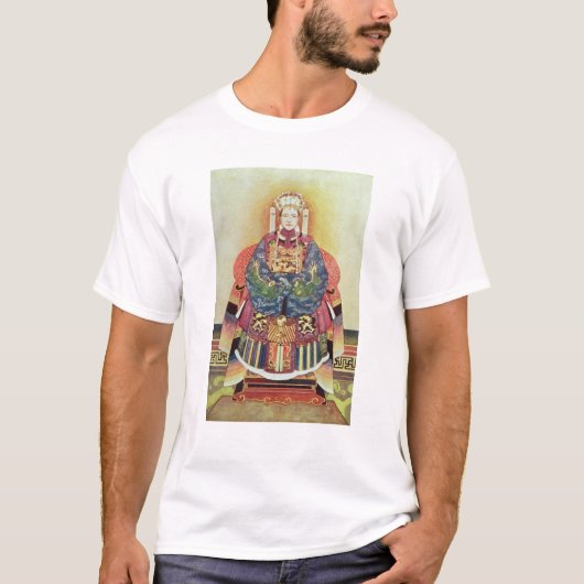Tzuのポートレート彼のの皇太后 Tシャツ (正面)