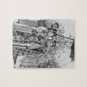 Tz'u中国、c.1の彼の(1835-1908年の)皇太后 ジグソーパズル (横)