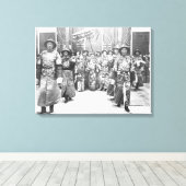 Tz'U-Hsiポートレート（1835年～1908年）皇太后o キャンバスプリント (インサイチュ (ウッドフロア))