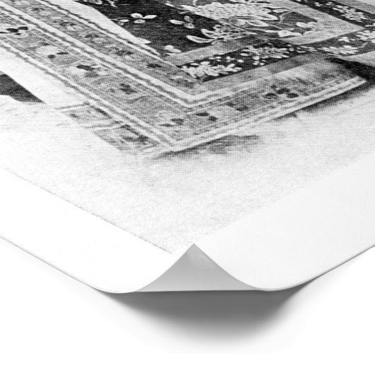 Tz'u Hsi (1835-1908)中国皇太后， c.1 ポスター (角)