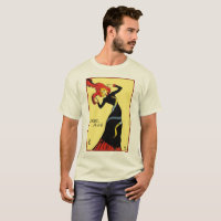Tシャツ：トゥールーズ・ロートレック – Jane Avril Tシャツ | Zazzle